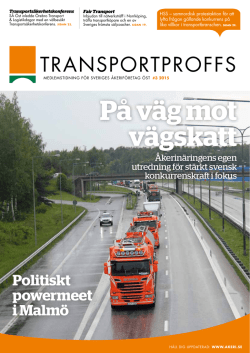 Transportproffs 3 - 2015