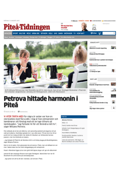 Petrova hittade harmonin i Piteå - Nyheter - Piteå