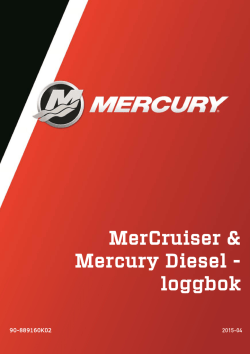 MerCruiser & Mercury Diesel - loggbok