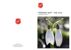 Kårbladet april april – maj 2015