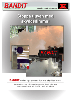 bandit - LH Electronic Alarm AB