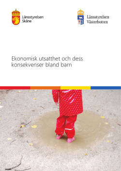 Ekonomisk utsatthet och dess konsekvenser bland