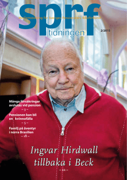 Ingvar Hirdwall tillbaka i Beck