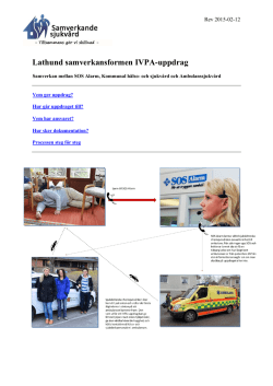 Lathund IVPA-uppdrag - Samverkande sjukvård