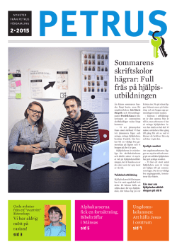 Petrusbladet 2/2015