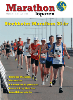 löparen - Svenska Marathonsällskapet