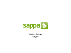 Info från SAPPA
