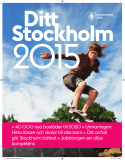 Ditt Stockholm 2015