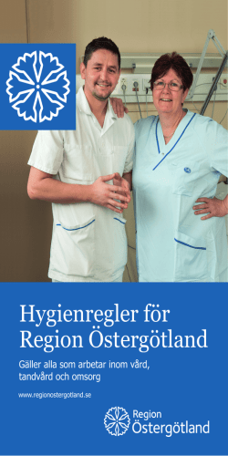 Hygienregler för Region Östergötland