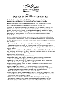 Källans Linoljesåpa