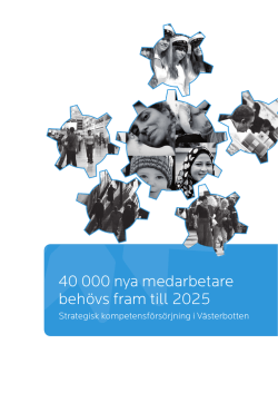 40 000 nya medarbetare behövs fram till 2025