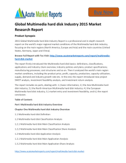 Global Multimedia hard disk Size,Share,analysis,Trends and Forecast,by Acute Market Reports