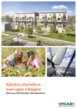Peab Brf Notudden_saljbroschyr
