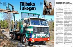 Tillbaka i skogen__Stig Svenssons Volvo F89__Klassiska Lastbilar