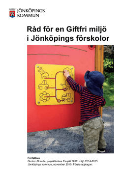 Råd för en Giftfri miljö i Jönköpings förskolor, 20
