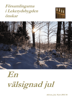 Senaste programbladet