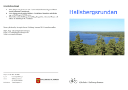 Hallsbergsrundan - Hallsbergs kommun