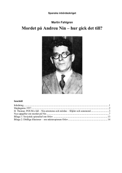 Mordet på Andreu Nin