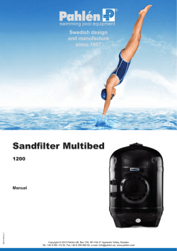 Manual multibedsandfilter