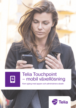 Telia Touchpoint – mobil växellösning