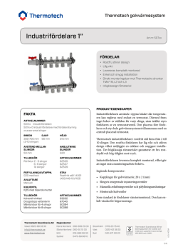 Industrifördelare - IA306 PDF 2,00 MB