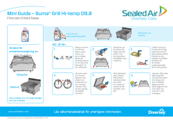 Suma Grill HI-Temp Mini Guide Klämgrillar och stekbord A4