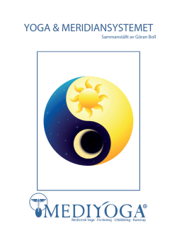 Yoga och Meridiansystemet