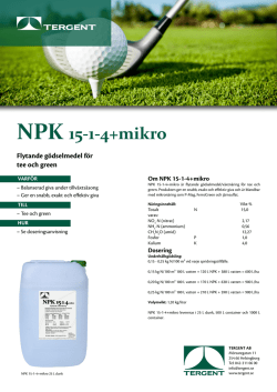 NPK 15-1-4+mikro