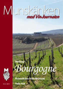 Munsk&auml;nken nr 6/2014 (pdf-fil) - Svenska Munsk&auml;nkarna i Finland