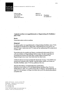 Beslut 2015-05-18 - Naturvårdsverket
