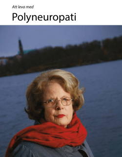 Att leva med polyneuropati