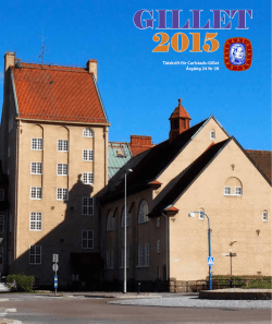 Gillet 2015 som pdf-fil  - Carlstads
