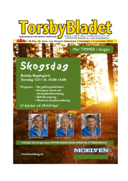 Vecka 46 - Torsbybladet