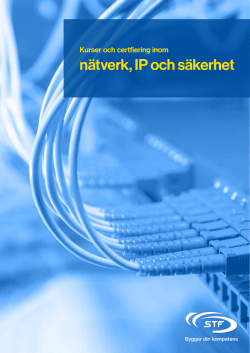 nätverk, IP och säkerhet