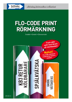 Flo-Code Print folder 2015