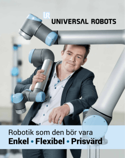 Ladda ned PDF - Universal Robots