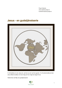 Jesus - en gudstjänstserie