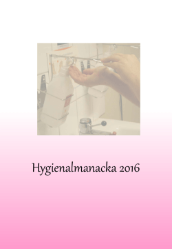 Hygienalmanacka 2016