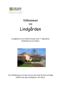 Lindgarden - Värnamo kommun