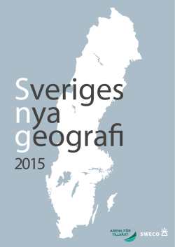 Ladda ner Sveriges Nya Geografi 2015
