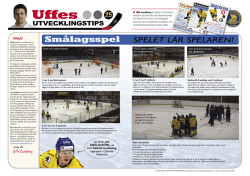 Smålagsspel - Svenska Ishockeyförbundet
