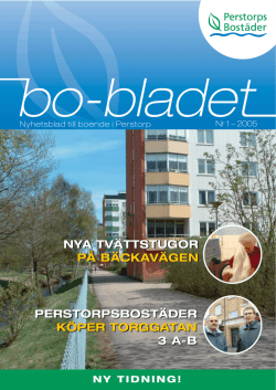 Bo-Bladet Nr 1 2005