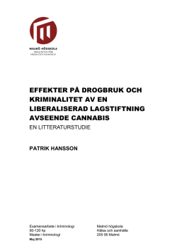 Patrik Hansson Masteruppsats