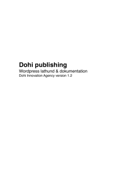 Dohi publishing