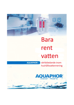 Klicka för produktbroschyr för Aquafor
