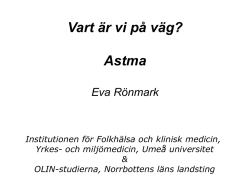 Astma - Eva Rönnmark