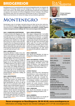 Montenegro 2015