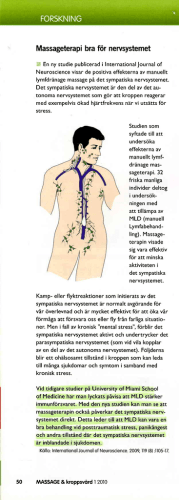 Lumfdränage - MAI-QI-LIS Akupunktur & Massage