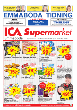 EMMABODA TIDNING - Vibra Reklambyr&aring; i Kalmar