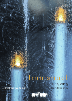 Immanuel december 2015
